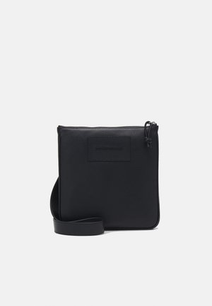 Emporio Armani CROSSBODY FLAT UNISEX - Borsa a tracolla - nero