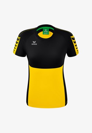 Erima WINGS - T-Shirt sport - gelbschwarz