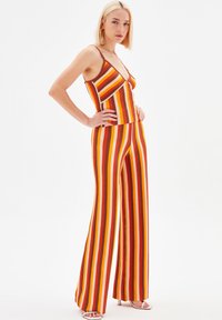 adL VELMARIRI STRIPED STRAP - Top - striped brown