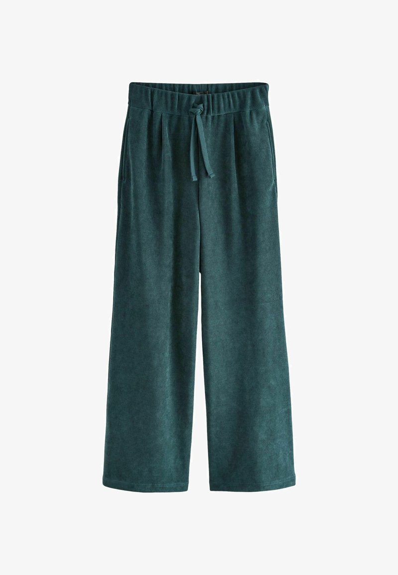 Next PULL-ON WIDE LEG - Stoffhose - green