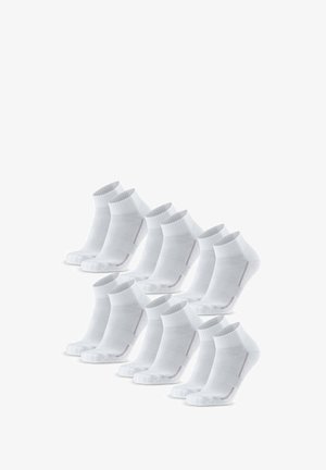 QUARTER 6-PACK - Calcetines de deporte - white
