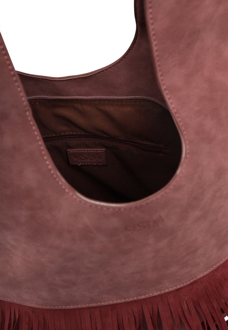 Damen Handtaschen | usha HOBO Handtasche rot/hellrot-meliert - TQ89018 Damen Handtaschen | usha HOBO Handtasche rot/hellrot-meliert - TQ89018