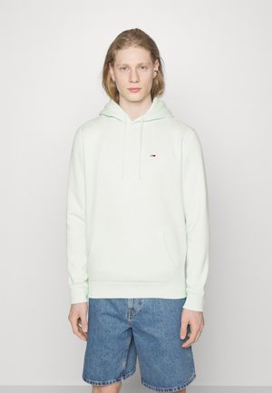 Tommy Jeans REGULAR HOODIE UNISEX - Športni pulover - minty