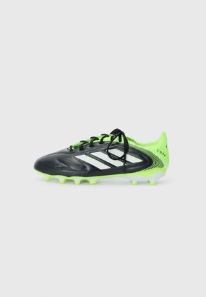 COPA PURE UNISEX - Botines de fútbol para terreno firme - core black/white/lucid lemon