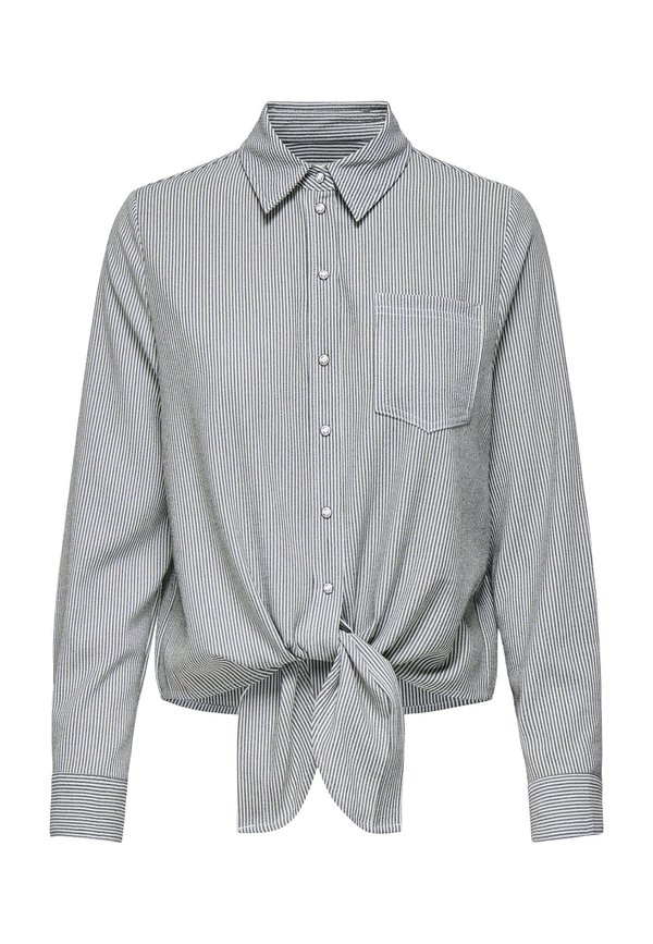 ONLLECEY  - Button-down blouse - pine grove stripes:cloud dancer4