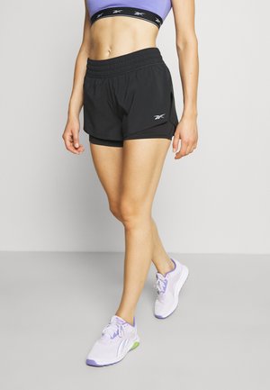 WOR RUN SHORT 2-IN-1  - Pantalón corto de deporte - black