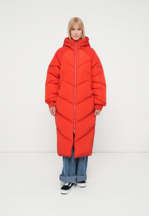 PCJOLIE LONG PUFFER JACKET - Wintermantel - goji berry