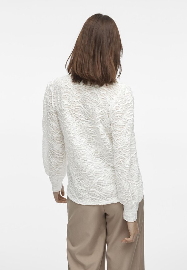 O-NECK - Blouse - cloud dancer4