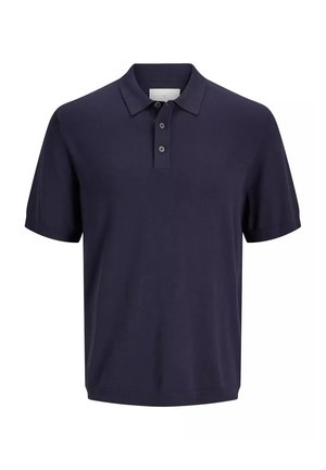Jack & Jones, Knitted Plain Knitted - Poloshirts - azulo marino