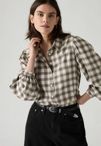 Levi's® Button-down blouse - alarcon plaid navy