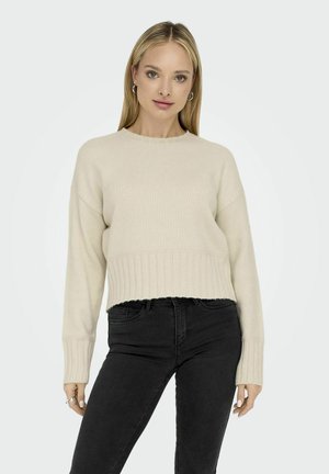 ONLY Pullover - whitecap gray