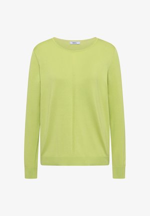 Cecil, BASIC PULLOVER MIT RUNDHALS IN UNIFARBE - Jersey de punto - citrin green
