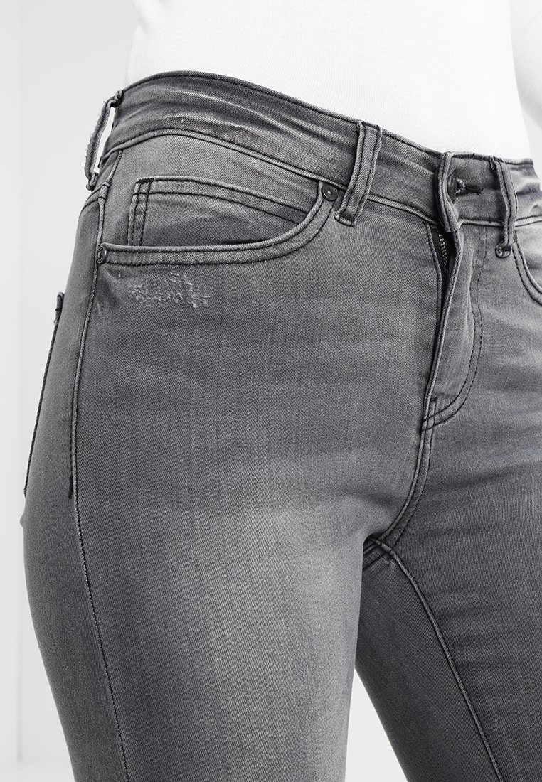 Noisy May Nmlucy Ankle Jeans Skinny Medium Grey Denim Denim Gris Zalando Ch