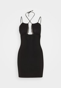 Even&Odd Robe en jersey - black