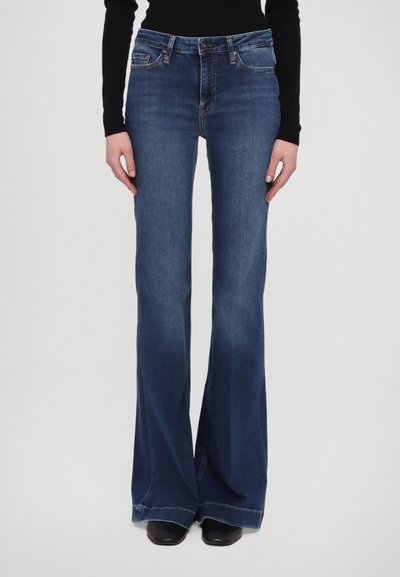 AG Jeans TROPEA - Blugi evazați - dark blue