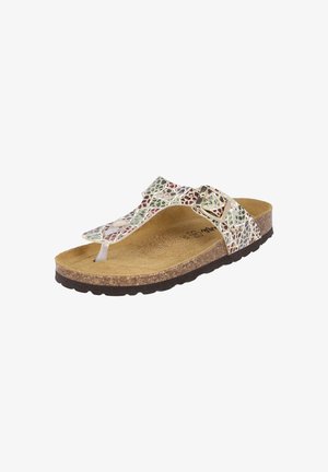 Beliana, BELIANA 1892/11268/89 TANGO CASTANA DAMEN ZEHENTRENNER-PANTOLETTEN - Teensandalen - mehrfahrbig