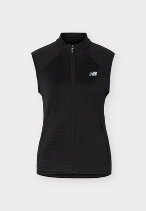 New Balance, ESSENTIAL GRID VEST - Veste sans manches - black