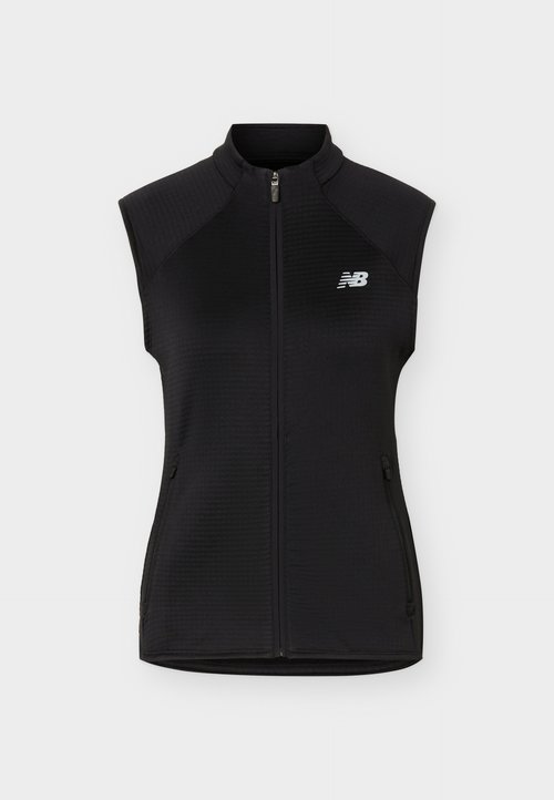 New Balance ESSENTIAL GRID VEST - Waistcoat - black — photo 5