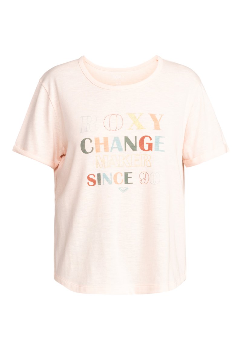 Roxy T-shirt print oranje Roxy T-shirt print oranje