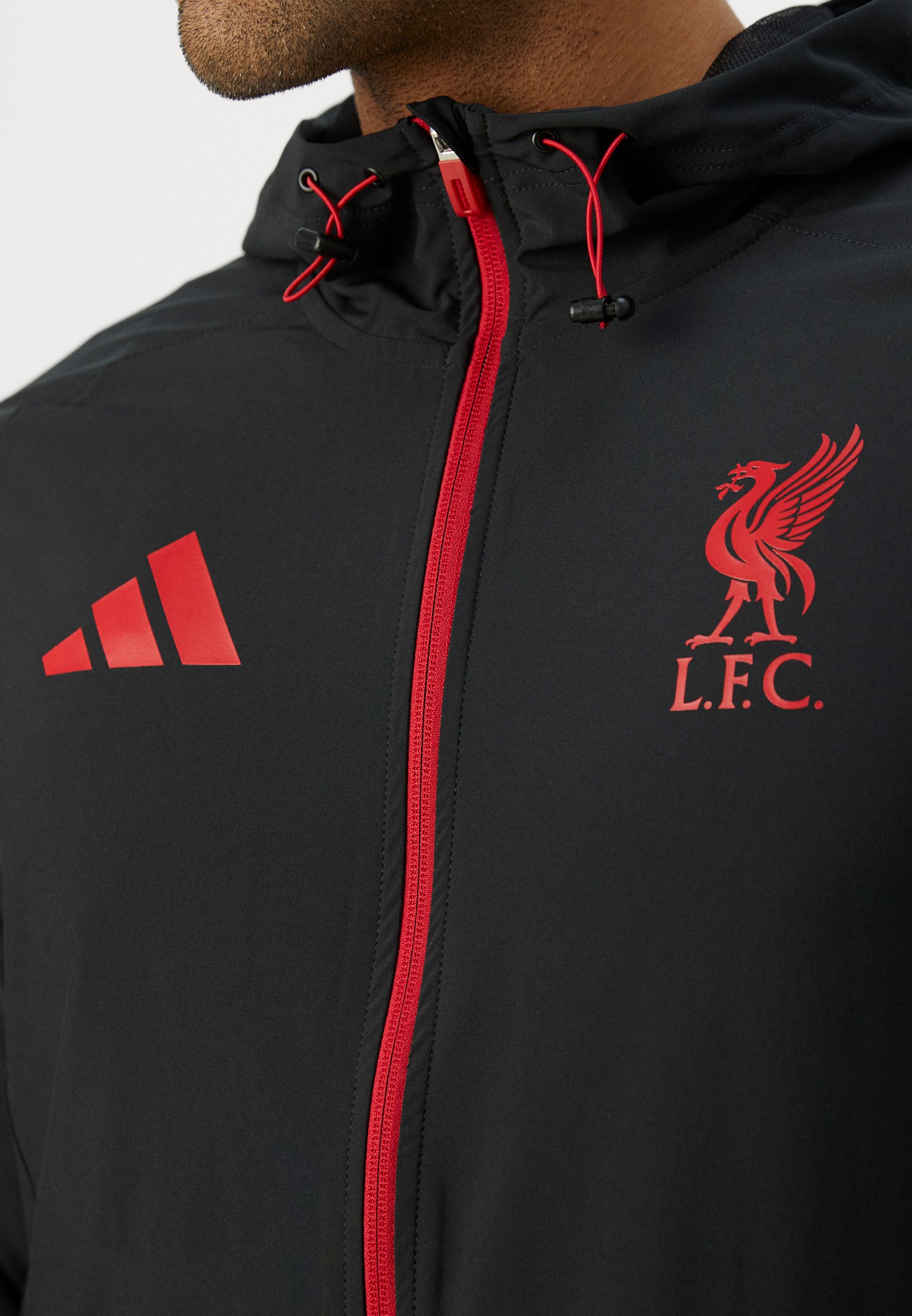 ウォーキング・ランニングウェア LFC Track Jacket LFC adidas Mens 25/26 Domestic Training Jacket Black