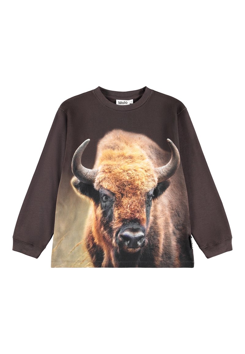 Molo RUBE LONG SLEEVES - Långärmad tröja - brown
