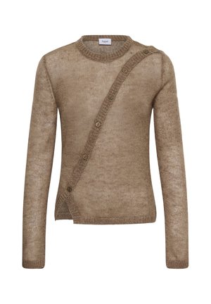 Saint Tropez, Pullover - deep taupe melange
