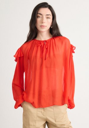 BLOUSE - Bluza - bold red