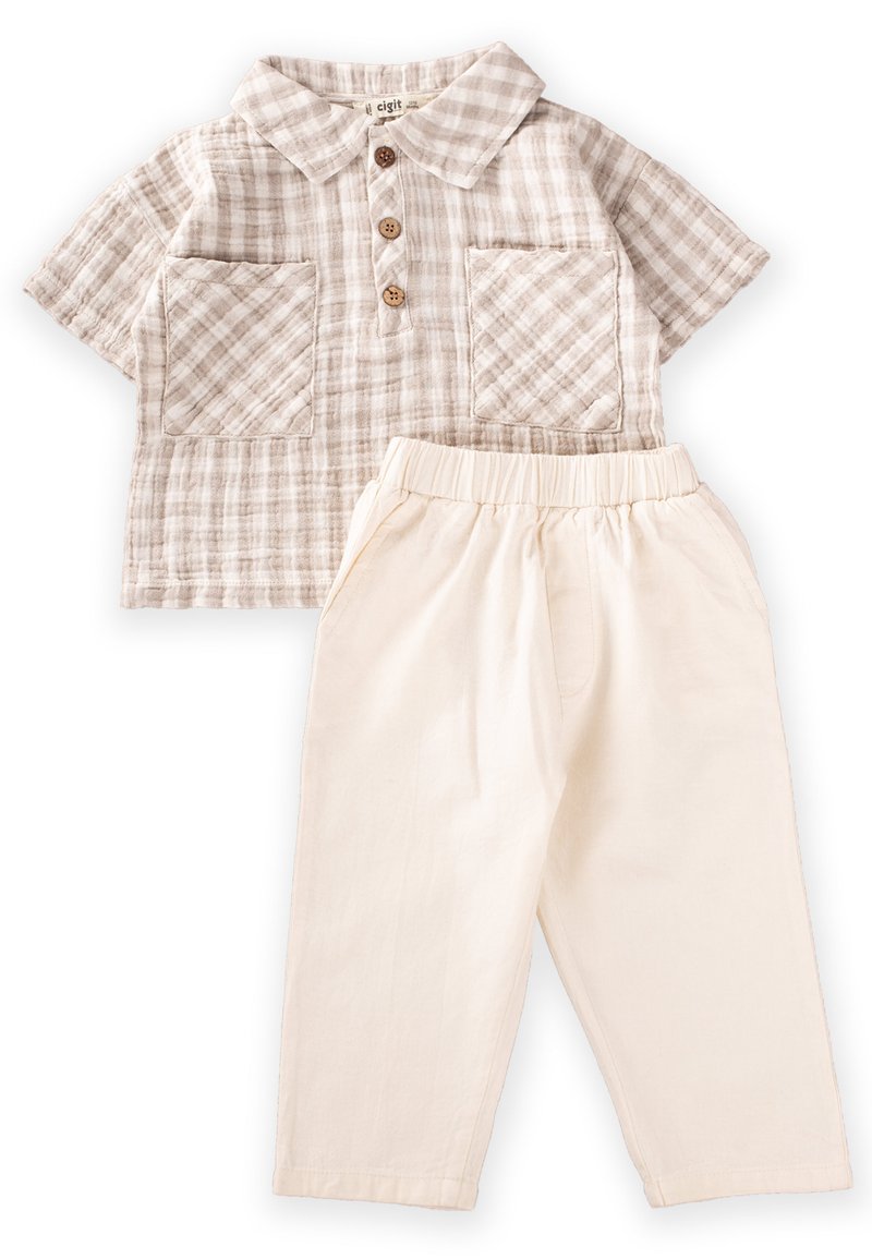 Cigit SET - Pantalon classique - beige