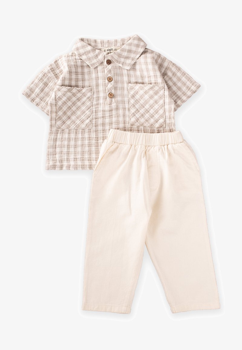 Cigit SET - Pantalon classique - beige