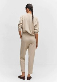Mango Kalhoty - beige