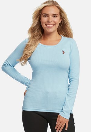 CARLOTTA - Langærmet T-shirt - cerulean