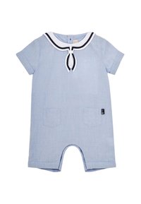 JoJo Maman Bébé STRIPE REGULAR FIT - Lühikeste varrukatega bodi - blue