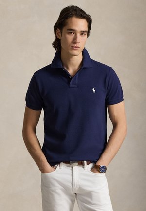 THE ICONIC MESH POLO SHIRT - Πόλο - newport navy