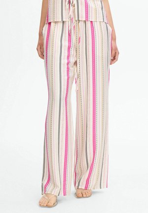 INSIDE, PANTALÓN FLUIDO WIDE LEG ESTAMPADO - Pantalones - multicolor