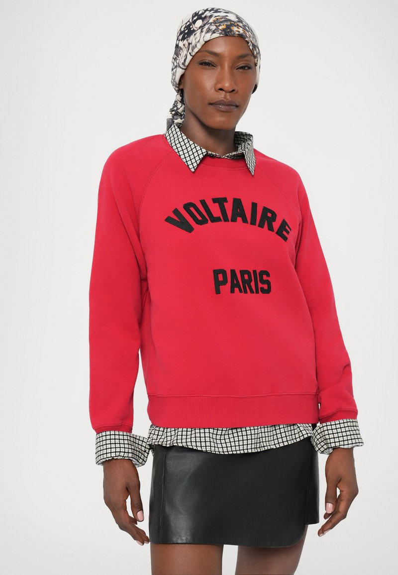 Zadig Voltaire UPPER VOLTAIRE PARIS Sweatshirt red/rot Zalando