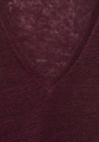 Mango Basic T-shirt - bordeaux