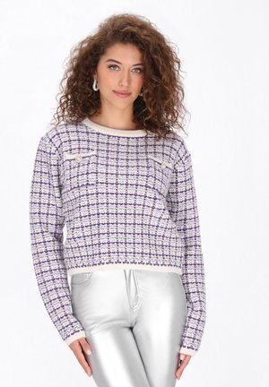 Maglione - offwhite lilac