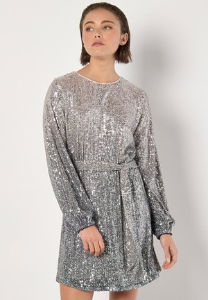 Apricot OMBRE SEQUIN MINI - Cocktailkleid/festliches Kleid - grey