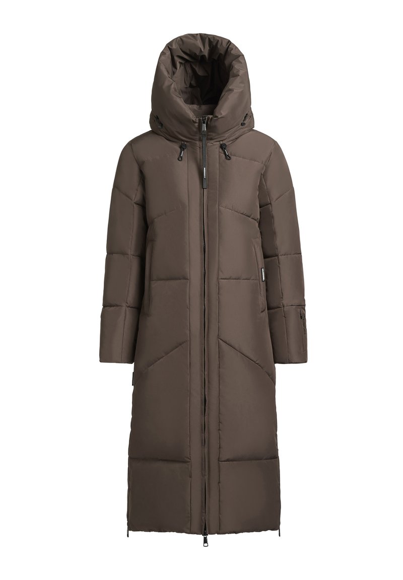 khujo Wintermantel taupe
