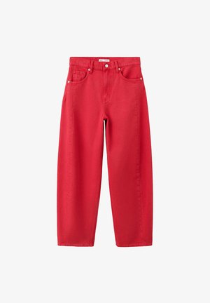 Mango, ADULT - Jean boyfriend - red