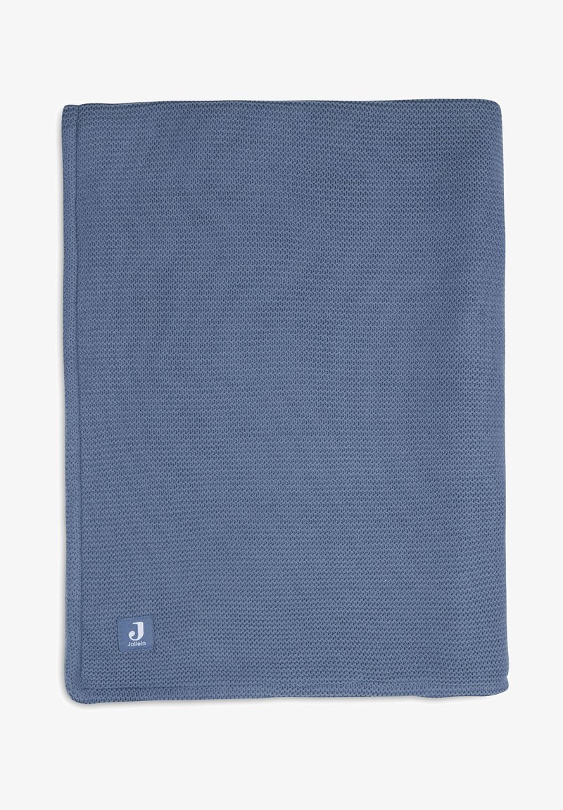 Jollein WIEG - BASIC KNIT - Hydrofiele doek - blue