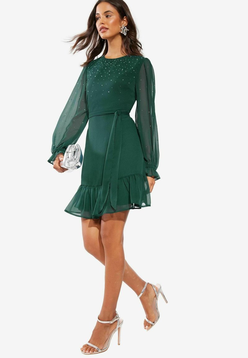 Friends Like These DETAIL MINI - REGULAR FIT - Denní šaty - green