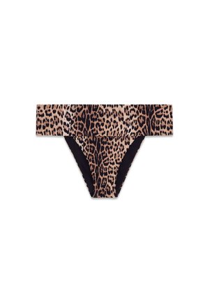 Guess, WENDBARE BIKINIHOSEN - Bikini-Hose - animalprint schwarz