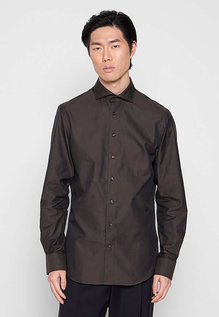 PROFUOMO Overhemd bruin PROFUOMO Overhemd bruin