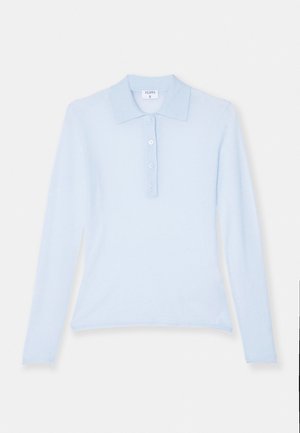 Strikkegenser - ice blue