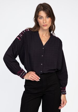 AN'GE SOURRIA - Blouse - noir