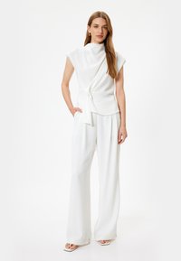Koton HIGH NECK  - Camicetta - white