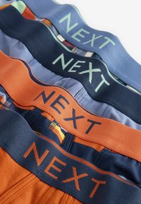 Next 4 PACK - Boxer alsónadrág - navy blue orange spot stripe