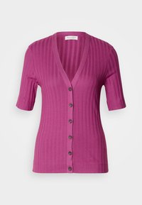 CARDIGAN SHORT SLEEVE V NECK - Cardigan - fresh berry
