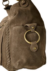 Next WHIPSTITCH - Taška s příčným popruhem - taupe